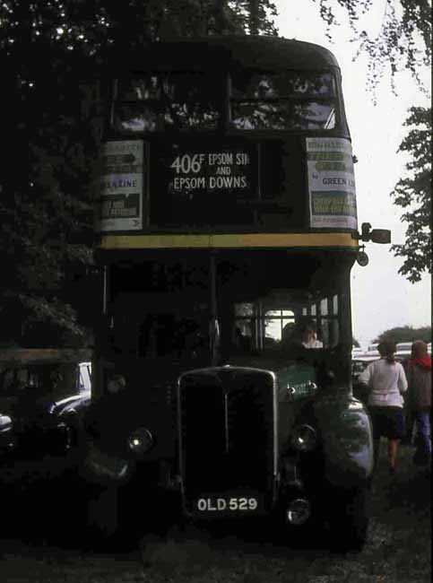 London Country AEC Regent 3RT Weymann RT4743